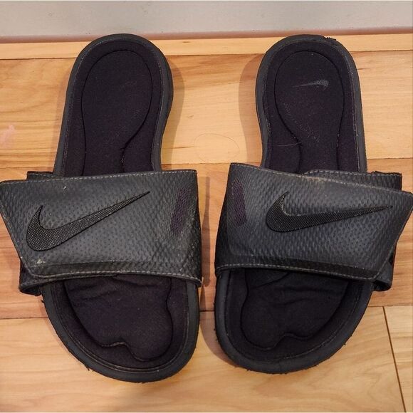 Nike memory foam slides size 7 - Picture 2 of 4